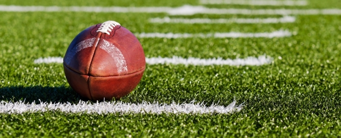 Football on Field